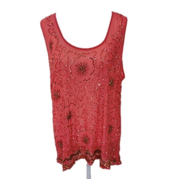 Anthropologie GLISTEN TUNIC by Moulinette Soeurs Beaded Size 10 New MSRP $138 - Picture 2 of 11